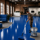 Midnight Blue Double Garage Epoxy Floor Paint Bundle – High Gloss Heavy Duty Garage Floor Coating Kit