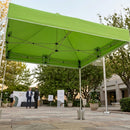 Olive Drab Compact Gazebo 3m x 3m – Heavy Duty Waterproof Pop Up Canopy – Folding Frame – Commercial & Outdoor Use