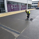 Dim Gray Car Park Line Marking Paint – Rapid Cure Polyaspartic Road & Floor Marking Coating for Concrete, Tarmac & Asphalt