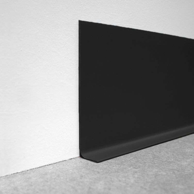 Dark Slate Gray High-Performance PVC Flexible Skirting 100mm x 20mm - 15m Coil – Perfect for Hospitals, Schools & Offices