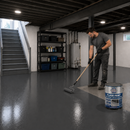 Dark Slate Gray Double Garage Epoxy Floor Paint Bundle – High Gloss Heavy Duty Garage Floor Coating Kit