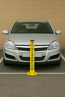 Disabled Access Fold-Down Parking Post 