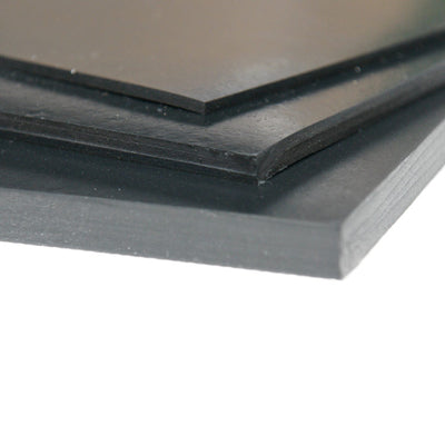 Dark Slate Gray Commercial Grade Neoprene Rubber Sheet Linear Meter A By Industrial Supplies