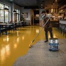 Dark Goldenrod Food Safe Kitchen Floor Paint – Hygienic Solvent-Free Epoxy Coating for Commercial Kitchens