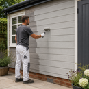 Dark Gray Masonry Paint | Exterior Wall Paint for Brick, Render, Stone & Concrete | Weatherproof Matt Masonry Coating