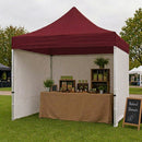Dim Gray Heavy Duty PVC Pop-Up Gazebo Replacement Canopy – Waterproof 350g Commercial Grade Roof Cover