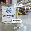 Gray Supercoat Non-Slip Garage Floor Paint 20L | High-Impact Factory Grade Coating