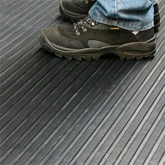 Dark Slate Gray Heavy Duty Industrial Anti-Fatigue Matting for High-Traffic Areas