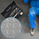 Dim Gray Heavy Duty Non-Slip Rubber Matting Rolls Oil-Resistant, R11 Slip Rated Commercial Flooring - 3mm–6mm