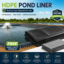 Dark Slate Gray HDPE Pond Liner with Free Heavy-Duty Underlay – UV Resistant, Tear-Proof & Lifetime Guarantee