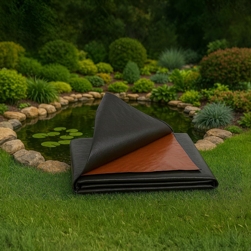 Dark Green Industrial Heavy Duty Pond Liners With Free Underlay And Lifetime Guarantee