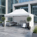 Dark Gray Industrial Heavy Duty Pop-Up Gazebo 6m x 4m – 58mm Aluminium Frame – Waterproof PVC Coated Canopy – Wind Resistant Commercial Shelter