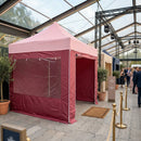 Saddle Brown Industrial Canopy Sidewalls 3m x 3m – Heavy Duty Waterproof Panels – Multiple Colours – Outdoor Commercial & Event Use