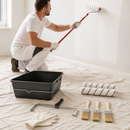 Professional Paint Application Accessory Kit – Complete Roller, Brush & Mixing Set for Floor Paints, Primers & Coatings