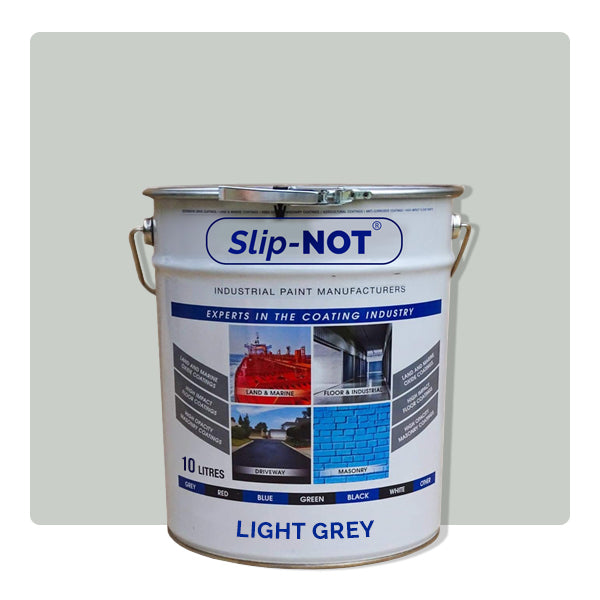 Gray Quick Dry 205Ltr Industrial Garage Floor Paint Heavy Duty Paint For Factories And Showrooms