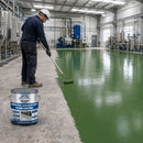 Dark Olive Green Heavy Duty Acid Resistant Epoxy Floor Coating | Chemical & Solvent Resistant Industrial Paint