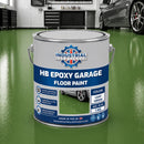 High Build Epoxy Garage Floor Paint – Heavy Duty Two-Part Resin Floor Coating