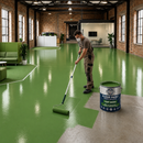 Dark Olive Green Double Garage Epoxy Floor Paint Bundle – High Gloss Heavy Duty Garage Floor Coating Kit