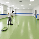 Tan Antimicrobial Anti Slip Epoxy Floor Paint – High Strength Hygienic Coating for Hospitals, Factories & Commercial Floors