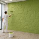 Olive Drab Exterior Weatherguard Masonry Paint – Two-Part UV Stable Wall Coating for Concrete, Brick, Render & Stone