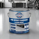 High Build Epoxy Garage Floor Paint – Heavy Duty Two-Part Resin Floor Coating