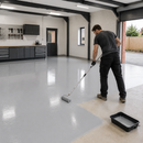 Garage Floor Paint Kit | 100% Epoxy Resin Coating Bundle | High Gloss Durable Finish for Up to 20m²