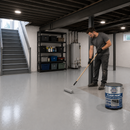 Dark Gray Double Garage Epoxy Floor Paint Bundle – High Gloss Heavy Duty Garage Floor Coating Kit