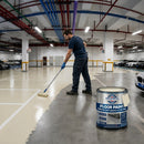 Gray Car Park Decking System – Heavy Duty Polyurethane Resin Floor Coating for Car Parks, Vehicle Storage & Industrial Decking