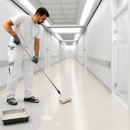 Light Gray Antimicrobial Anti Slip Epoxy Floor Paint – High Strength Hygienic Coating for Hospitals, Factories & Commercial Floors