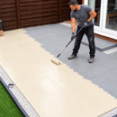 Antique White Outdoor Patio Paint for Concrete & Stone – UV Resistant Acrylic Matt Finish