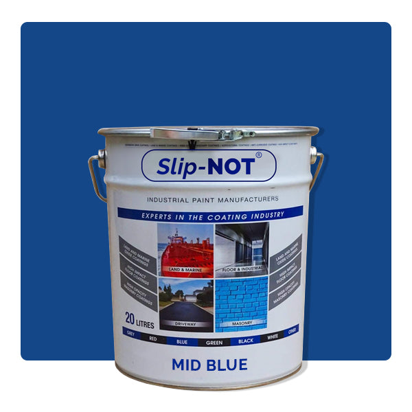 Dark Slate Blue Quick Dry 205Ltr Industrial Garage Floor Paint Heavy Duty Paint For Factories And Showrooms