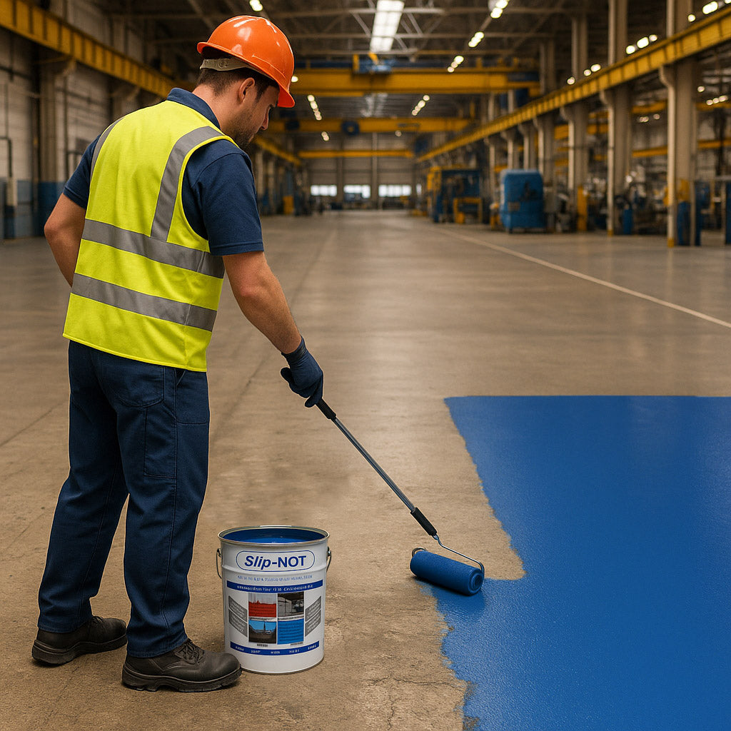 Dark Slate Gray Heavy-Duty Industrial Floor Paint for Maximum Durability