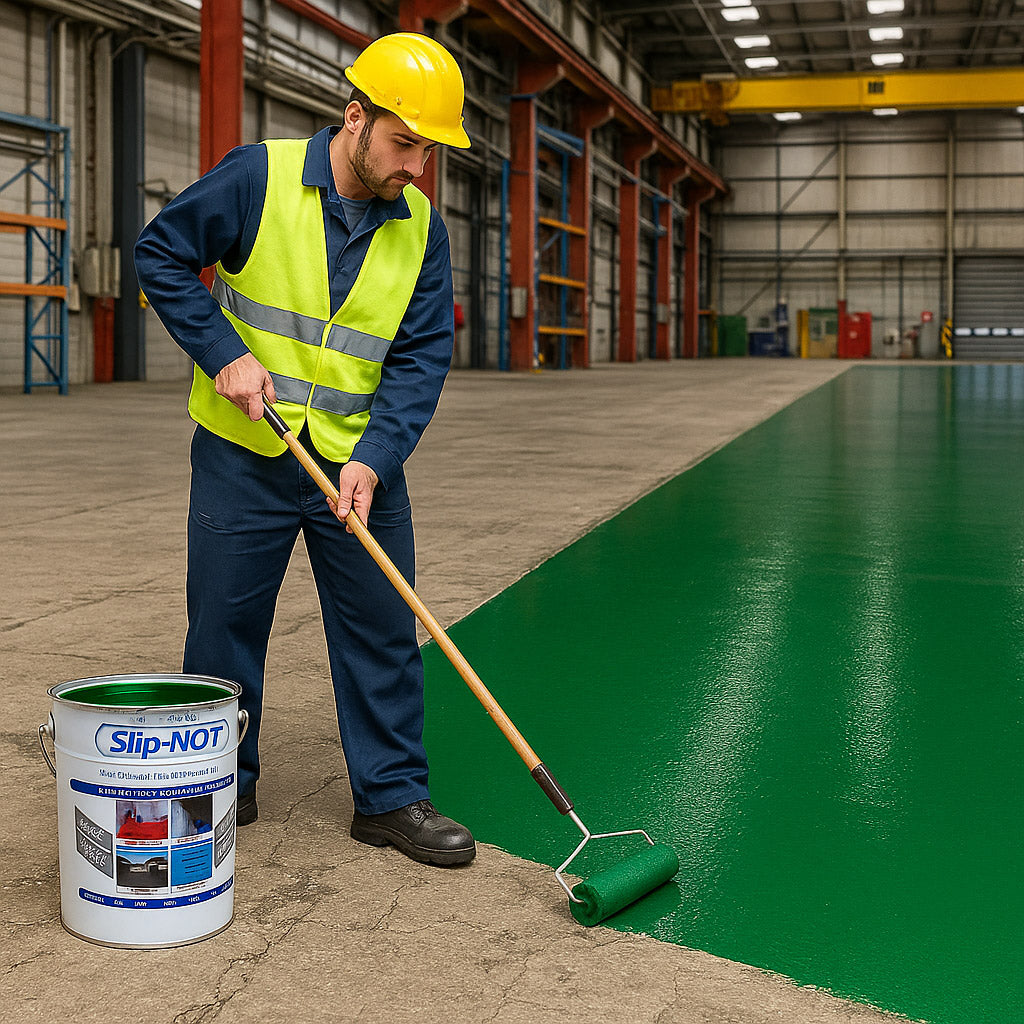 Dark Slate Gray Heavy-Duty Industrial Floor Paint for Maximum Durability