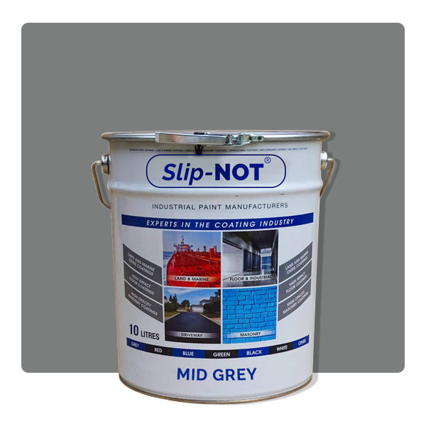 Slate Gray Quick Dry 205Ltr Industrial Garage Floor Paint Heavy Duty Paint For Factories And Showrooms