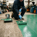 Heavy Duty Polyurethane Floor Paint – Durable Semi-Gloss Concrete, Garage & Industrial Floor Coating