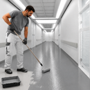 Light Slate Gray Antimicrobial Anti Slip Epoxy Floor Paint – High Strength Hygienic Coating for Hospitals, Factories & Commercial Floors
