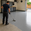 Single Garage Floor Paint Kit – 100% Epoxy Resin High Gloss Garage Floor Coating Kit for Up to 20m²