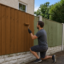 Saddle Brown Premium Garden Fence Paint – One-Coat Exterior Wood Paint for Fences, Sheds & Garden Timber