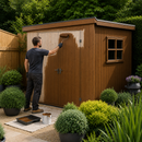 Black Premium Shed Paint – One-Coat Exterior Wood Paint for Sheds, Fences & Garden Buildings