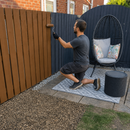 Dark Olive Green Premium Garden Fence Paint – One-Coat Exterior Wood Paint for Fences, Sheds & Garden Timber