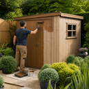 Saddle Brown Premium Shed Paint – One-Coat Exterior Wood Paint for Sheds, Fences & Garden Buildings