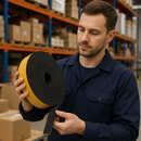 15mm Thick Self-Adhesive EPDM Sponge Rubber Strip – Waterproof Closed-Cell Foam Seal Tape