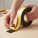 1.5mm Self-Adhesive EPDM Sponge Rubber Strip Roll – Waterproof Closed Cell Foam Seal