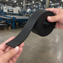 4mm Thick Solid Rubber Strip Roll – Heavy Duty Black Rubber for Sealing & Gaskets (5m)