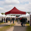 Light Gray Industrial Canopy 3m x 3m – Heavy Duty Waterproof Shelter – Multiple Colours – Outdoor & Commercial Use