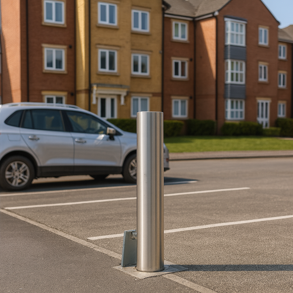 Removable Stainless Steel Security Bollard 2