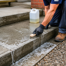 Cement, Grout & Salt Residue Remover | Powerful Tile & Stone Cleaner for Indoor & Outdoor Surfaces