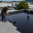 Dark Gray Liquid Rubber Waterproof Coating | One Coat Roof Leak Repair & Waterproof Sealant