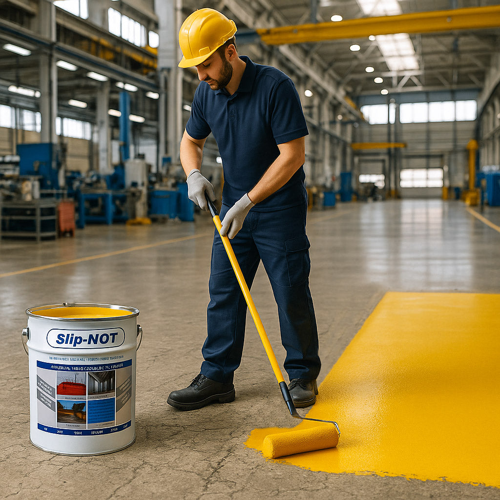 Dim Gray Industrial Garage Floor Paint 10L Paint PU150 For Showroom And Factory