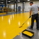 Orange Heavy Duty Quick Dry Floor Paint | Durable Garage, Workshop & Industrial Floor Coating for Concrete, Stone, Brick, Wood & Metal Surfaces